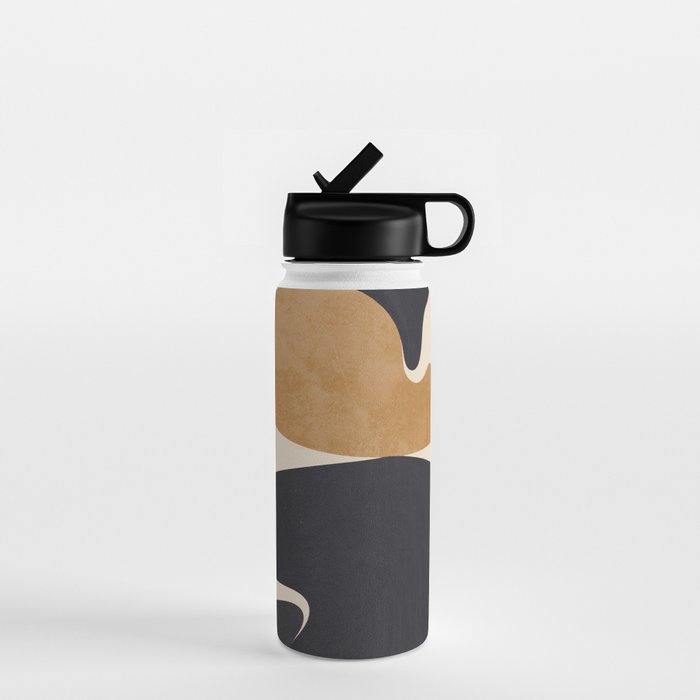 Modern Abstract Shapes 115 Water Bottle Gallery Image 1