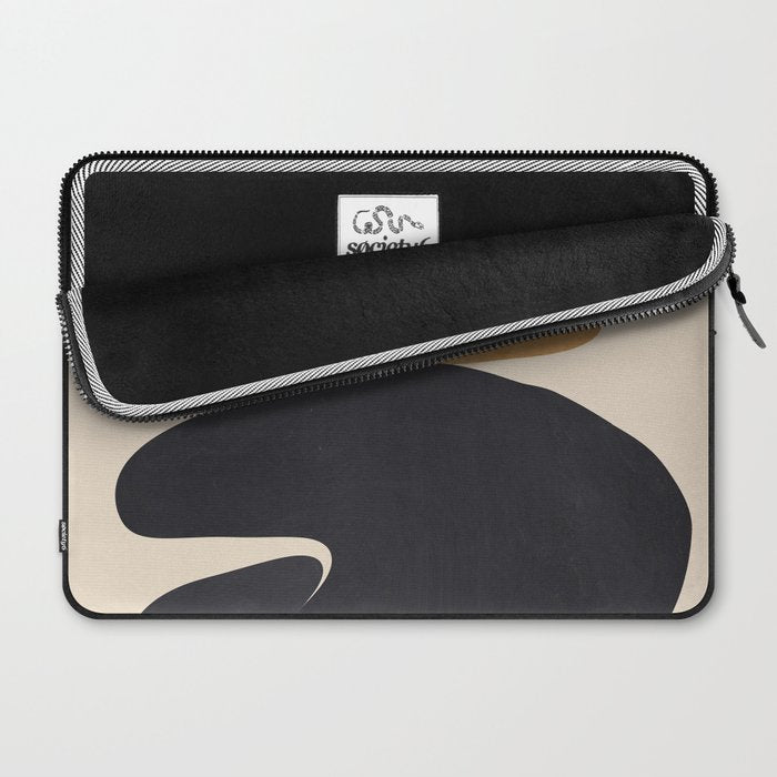 Modern Abstract Shapes 115 Laptop Sleeve Gallery Image 2