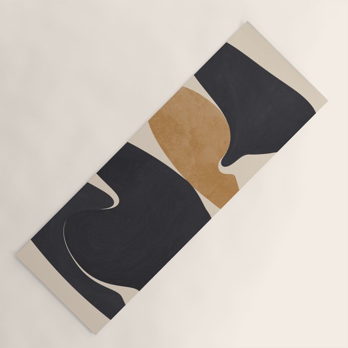 Modern Abstract Shapes 115 Yoga Mat Gallery Image 1