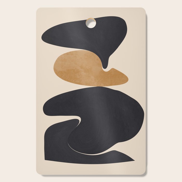 Modern Abstract Shapes 115 Cutting Board Gallery Image 1