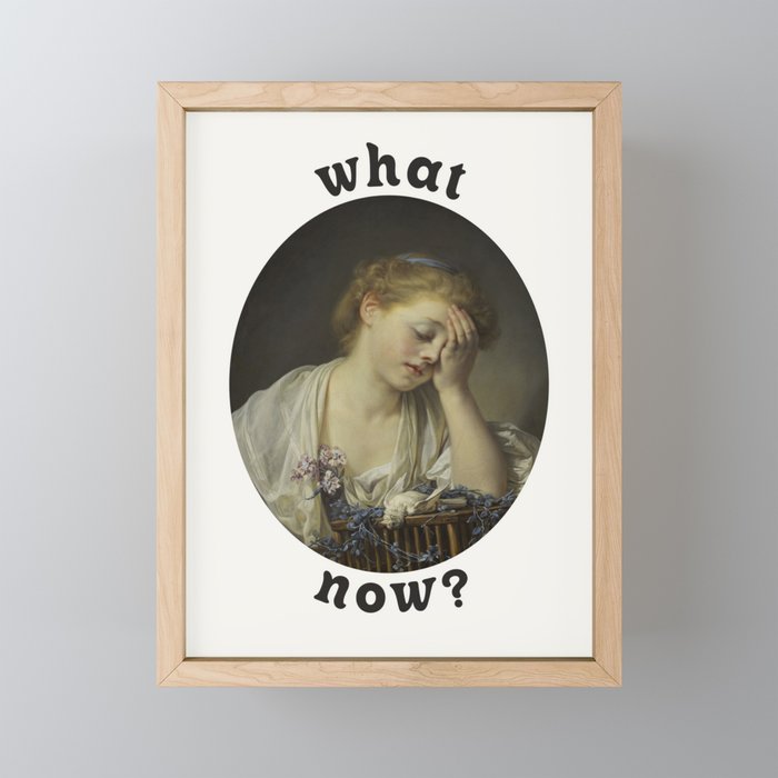 What Now? Mini Art Print Gallery Image 1