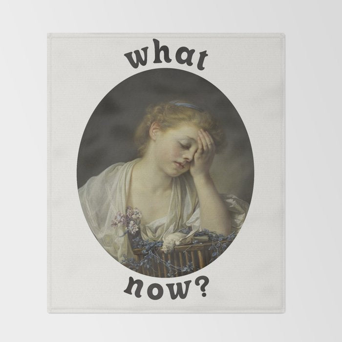 What Now? Throw Blanket Gallery Image 2