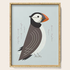 Atlantic Puffin, Bird of United Kingdom Serving Tray Gallery Image 1