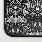 Bats And Beasts - Black and White Laptop Sleeve Gallery Image 3