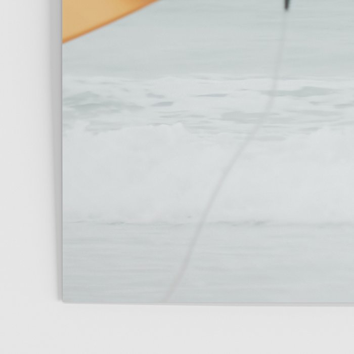Yellow Surf Board - Abstract Surfers Print - Ocean - Sea - Travel photography Poster Gallery Image 3