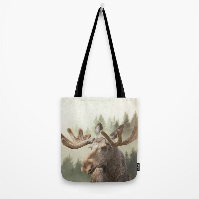 Moose Tote Bag Gallery Image 2