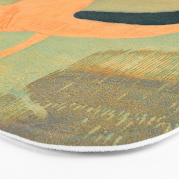 Carl Moser - Flamingo Pastel Colors Bath Mat Gallery Image 3