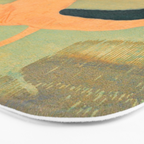 Carl Moser - Flamingo Pastel Colors Bath Mat Gallery Image 3