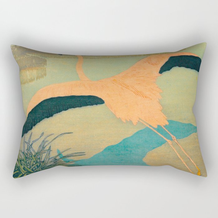 Carl Moser - Flamingo Pastel Colors Rectangular Pillow Gallery Image 2