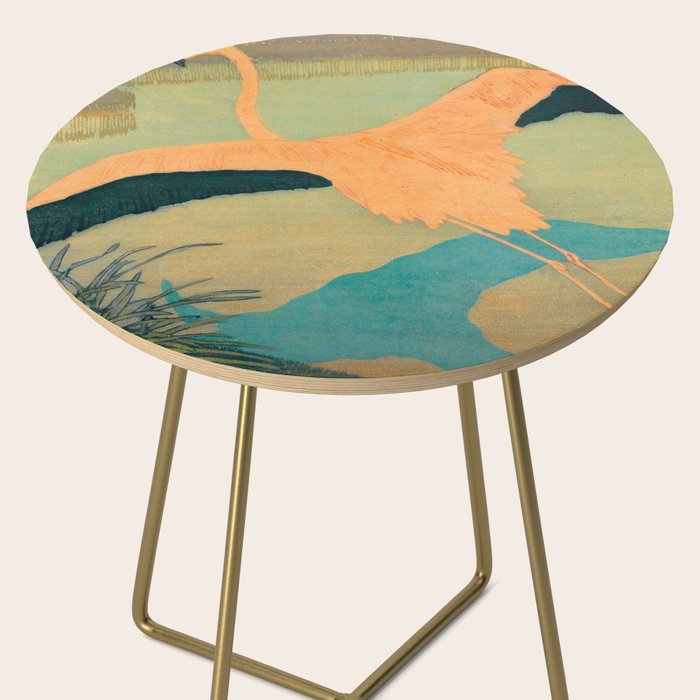 Carl Moser - Flamingo Pastel Colors Side Table Gallery Image 2