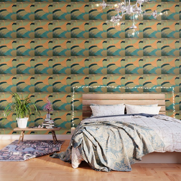 Carl Moser - Flamingo Pastel Colors Wallpaper Gallery Image 3