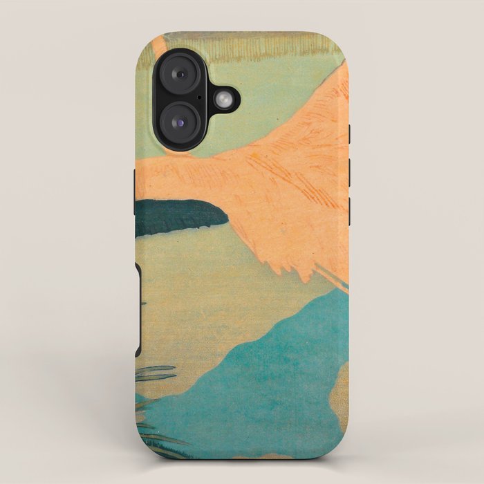 Carl Moser - Flamingo Pastel Colors iPhone Case Gallery Image 1