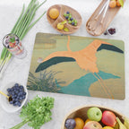 Carl Moser - Flamingo Pastel Colors Cutting Board Gallery Image 2