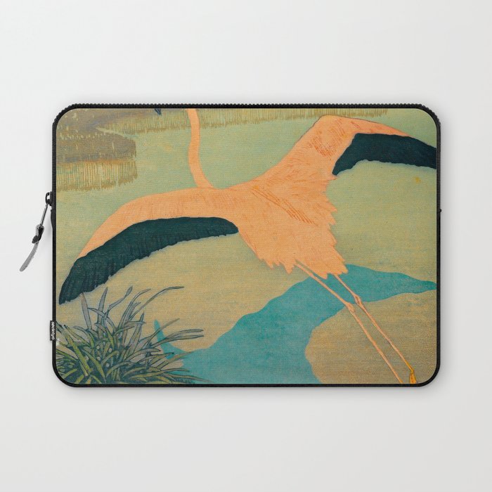 Carl Moser - Flamingo Pastel Colors Laptop Sleeve Gallery Image 1