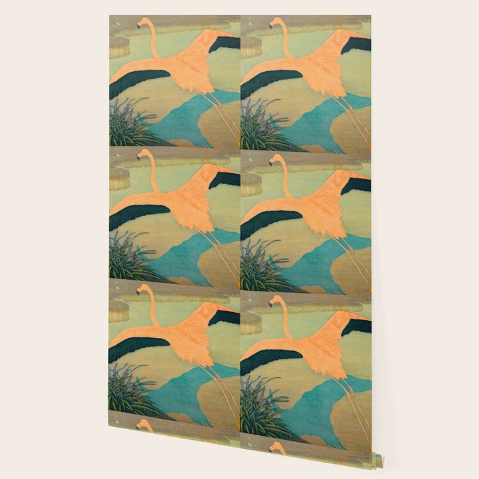 Carl Moser - Flamingo Pastel Colors Wallpaper Gallery Image 2