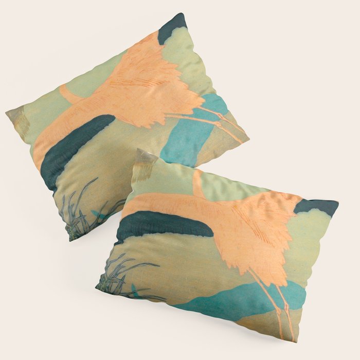 Carl Moser - Flamingo Pastel Colors Pillow Sham Gallery Image 3