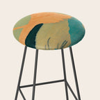 Carl Moser - Flamingo Pastel Colors Stool Gallery Image 2