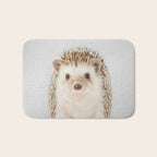 Hedgehog - Colorful Bath Mat Gallery Image 1