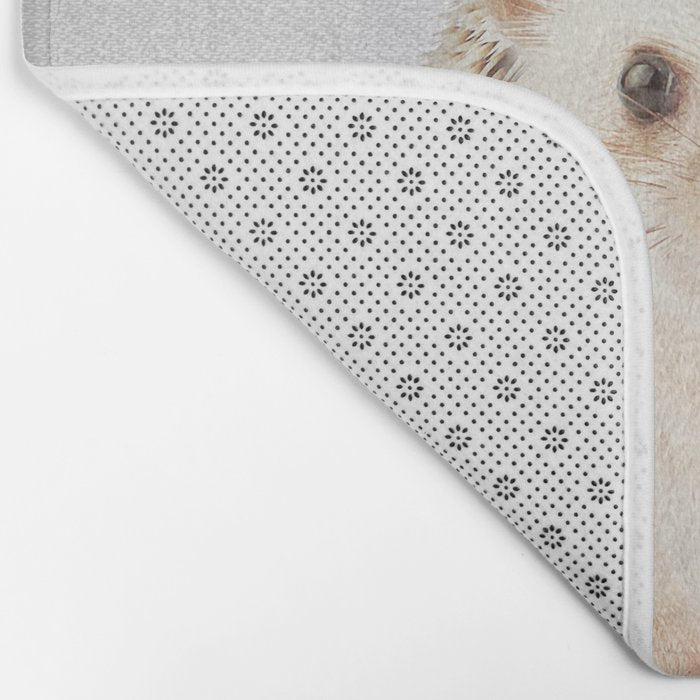 Hedgehog - Colorful Bath Mat Gallery Image 2