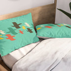 Birds are flying Pillow Sham Gallery Image 2