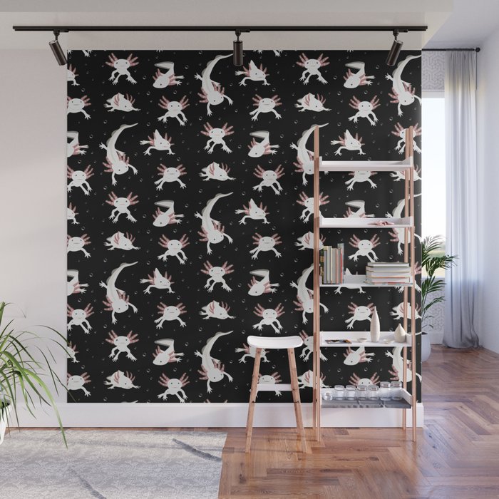 Axolotls Wall Mural Gallery Image 1