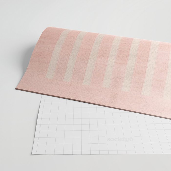 N28 - Anthropologie Traditional Moroccan Style Pink Texture Wrapping Paper Gallery Image 2