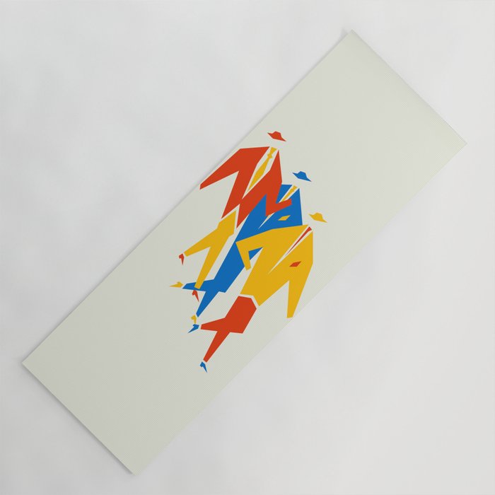 Men | Bauhaus IV: Off-White Edition Yoga Mat Gallery Image 1