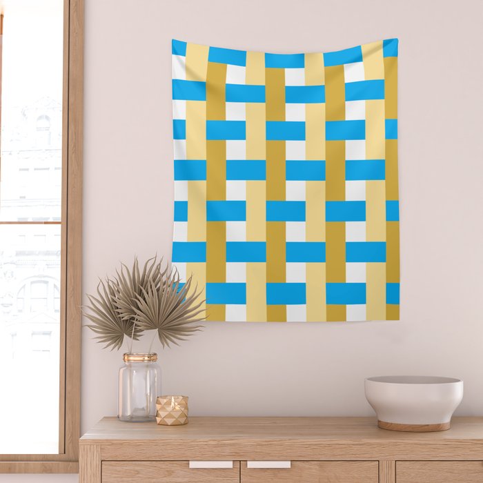 Infinity Grid 3 Wall Tapestry Gallery Image 2