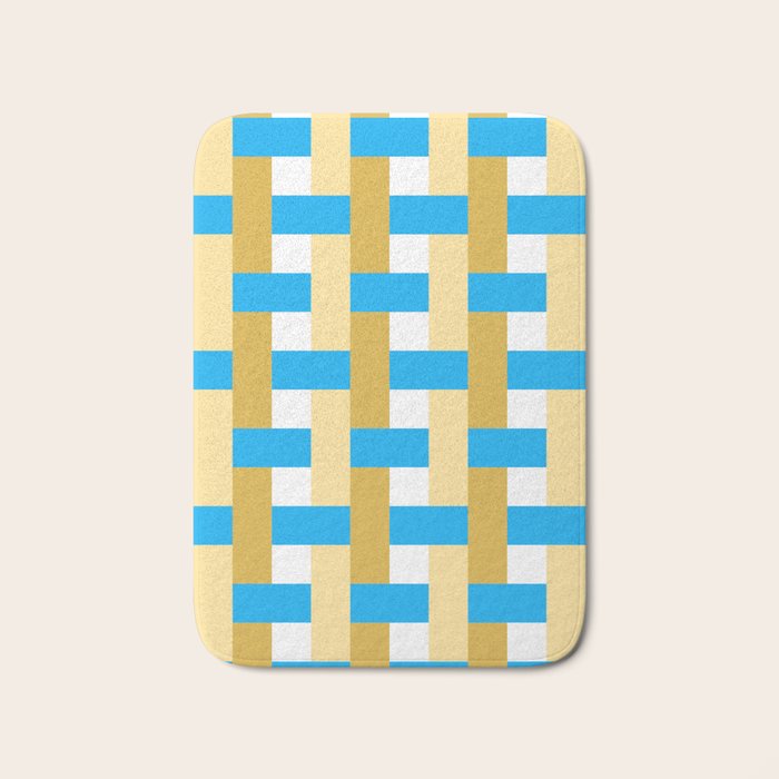 Infinity Grid 3 Bath Mat Gallery Image 1