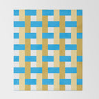 Infinity Grid 3 Throw Blanket Gallery Image 2