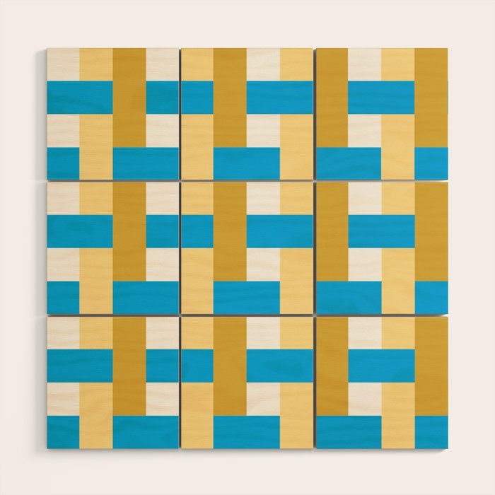 Infinity Grid 3 Wood Wall Art Gallery Image 1
