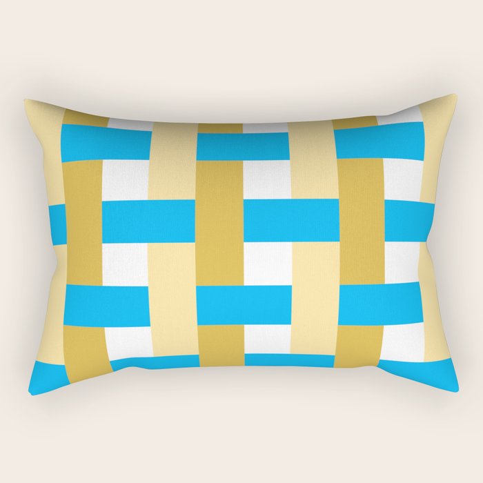 Infinity Grid 3 Rectangular Pillow Gallery Image 1