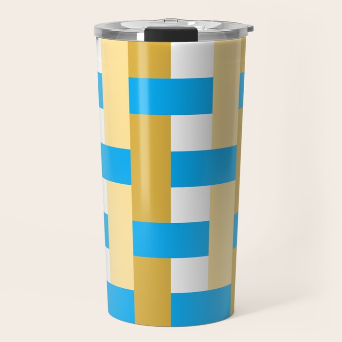Infinity Grid 3 Travel Mug Gallery Image 1