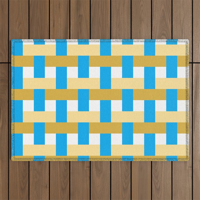 Infinity Grid 3 Outdoor Rug Gallery Image 1