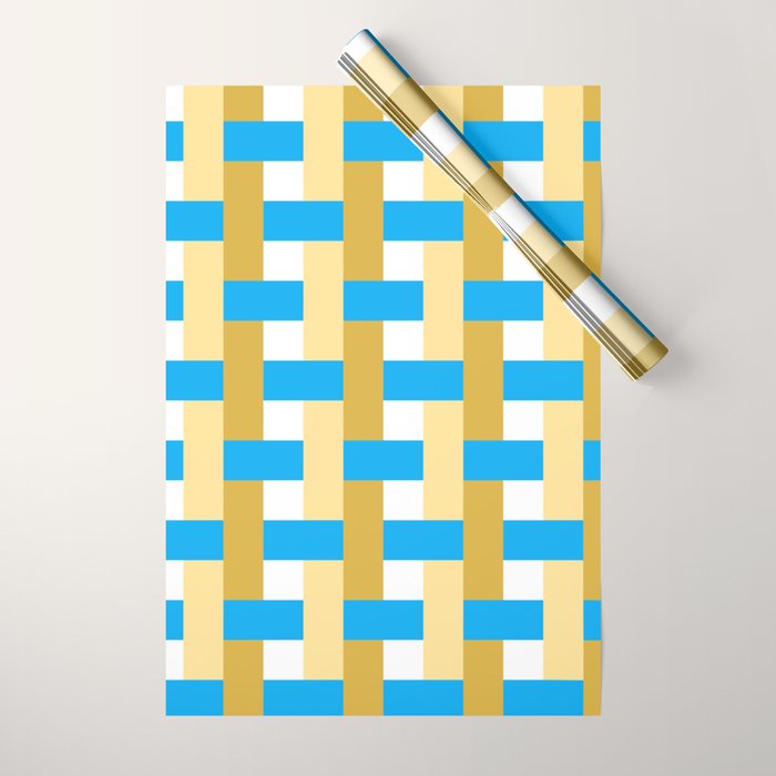 Infinity Grid 3 Wrapping Paper Gallery Image 1