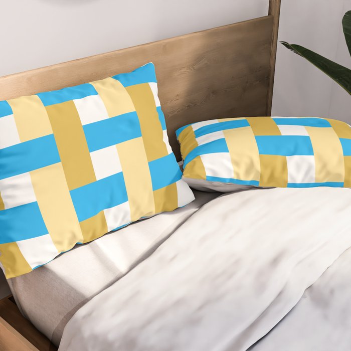 Infinity Grid 3 Pillow Sham Gallery Image 2