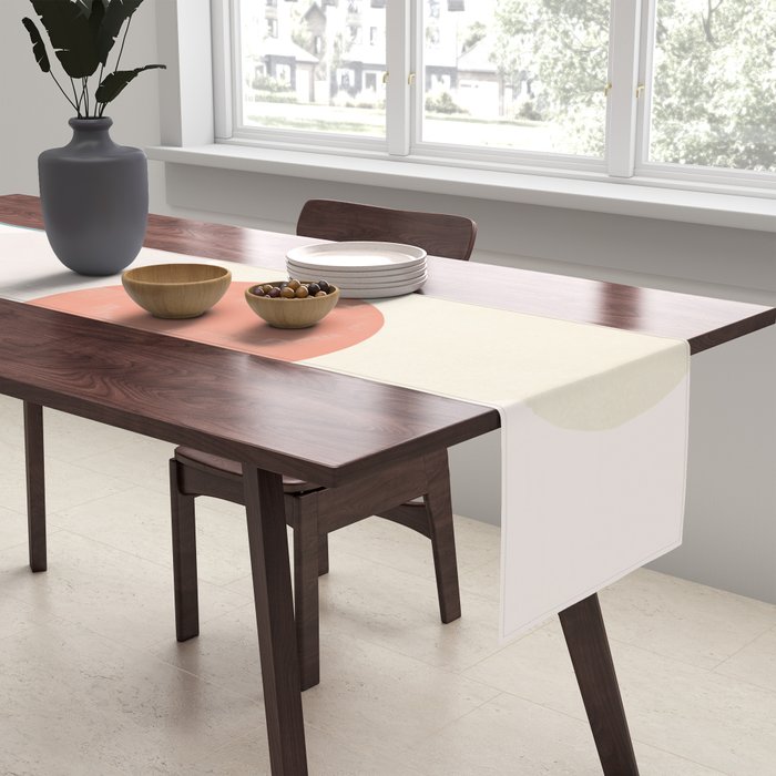 Playful Geometry 05 Table Runner Gallery Image 2