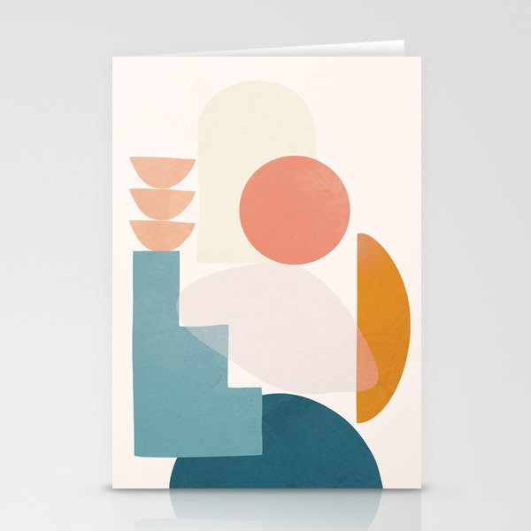 Playful Geometry 05 Stationery Card Gallery Image 1