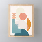 Playful Geometry 05 Mini Art Print Gallery Image 1