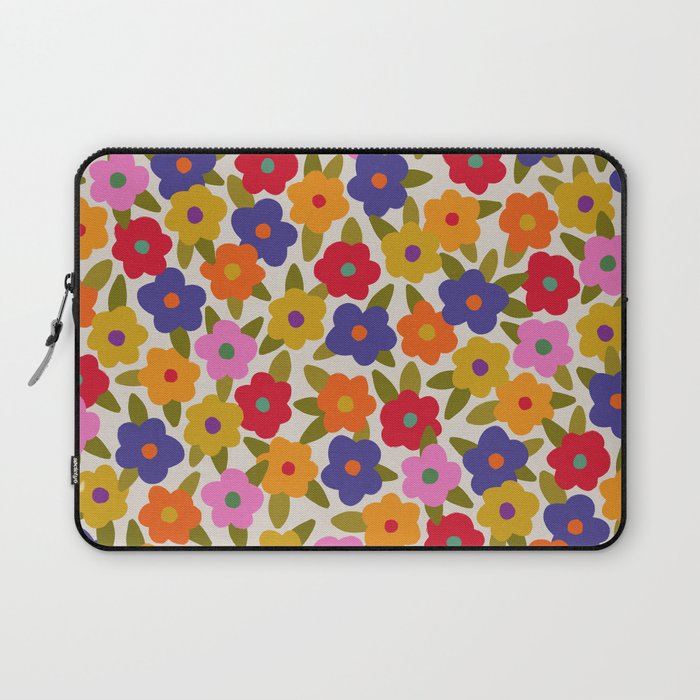 Tiny Flower Pattern #1 Laptop Sleeve Gallery Image 1