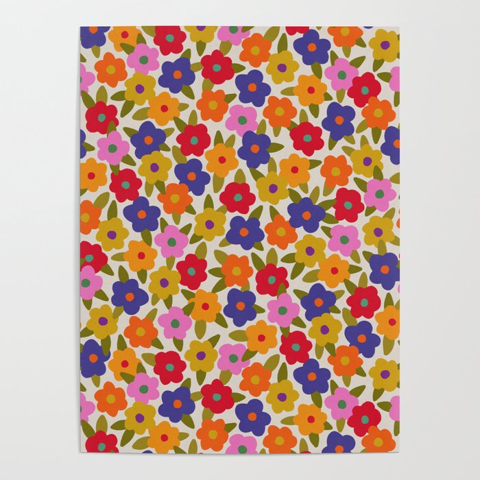 Tiny Flower Pattern #1 Poster Gallery Image 4