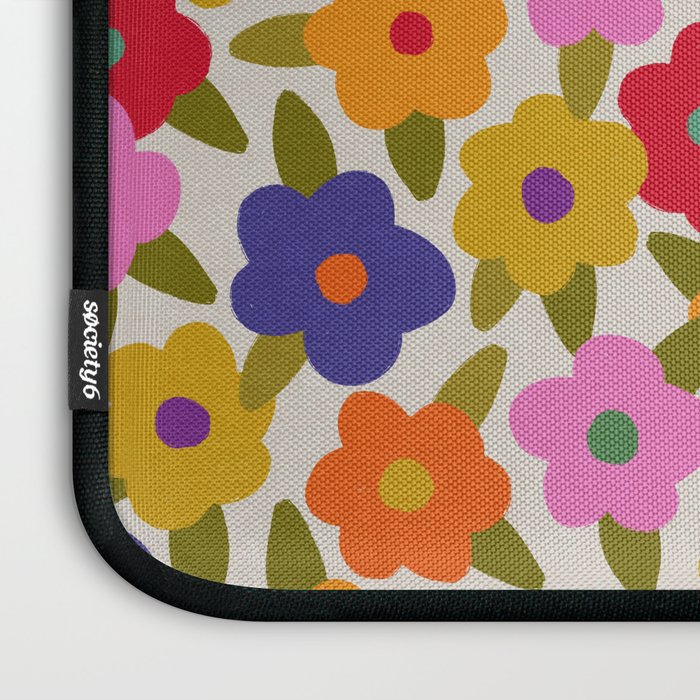Tiny Flower Pattern #1 Laptop Sleeve Gallery Image 3