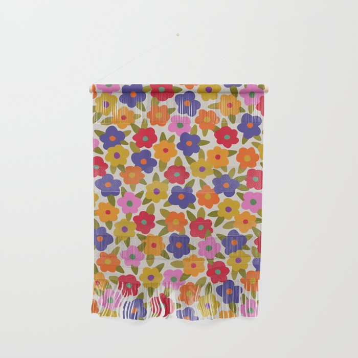 Tiny Flower Pattern #1 Wall Hanging Gallery Image 1