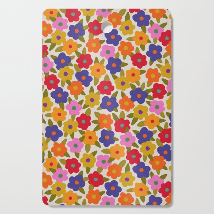 Tiny Flower Pattern #1 Cutting Board Gallery Image 1