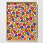 Tiny Flower Pattern #1 Serving Tray Gallery Image 1
