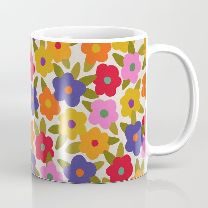 Tiny Flower Pattern #1 Coffee Mug Gallery Image 1