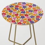Tiny Flower Pattern #1 Side Table Gallery Image 2