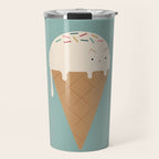 Ice Cream Cat Travel Mug Gallery Image 1