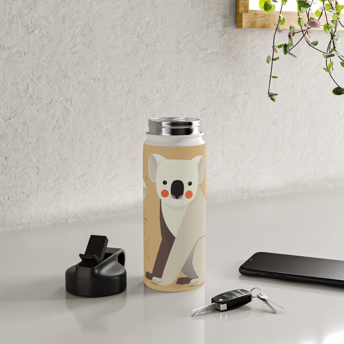 Koala, Wildlife of Australia Water Bottle Gallery Image 4