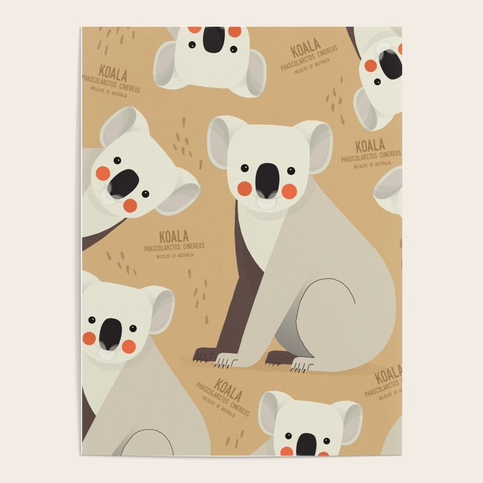 Koala, Wildlife of Australia Poster Gallery Image 4